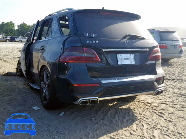 2014 MERCEDES-BENZ ML 63 AMG 4JGDA7EB5EA315990 image 2