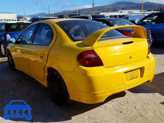 2003 DODGE NEON SRT-4 1B3ES66S83D182279 зображення 2