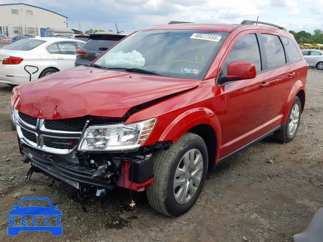 2019 DODGE JOURNEY SE 3C4PDCBB8KT700941 image 1