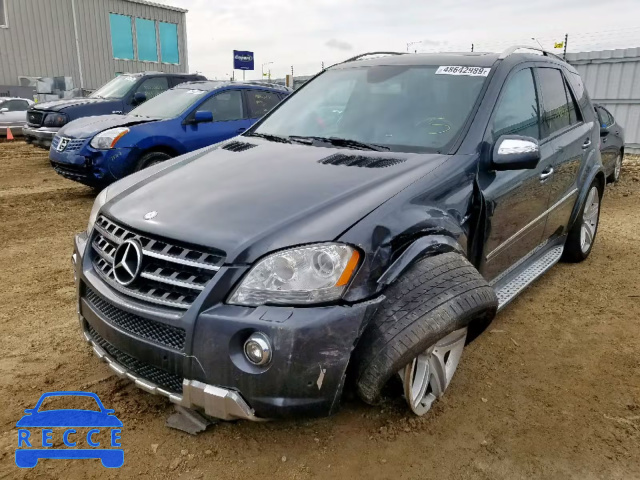 2010 MERCEDES-BENZ ML 63 AMG 4JGBB7HB1AA608487 зображення 1