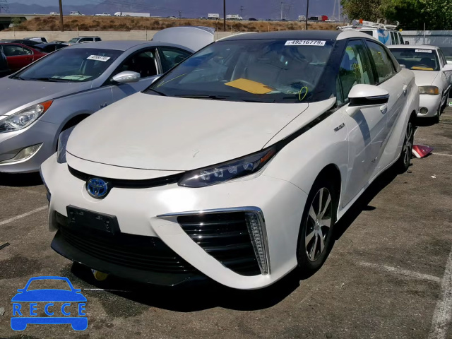 2019 TOYOTA MIRAI JTDBVRBDXKA006108 image 1