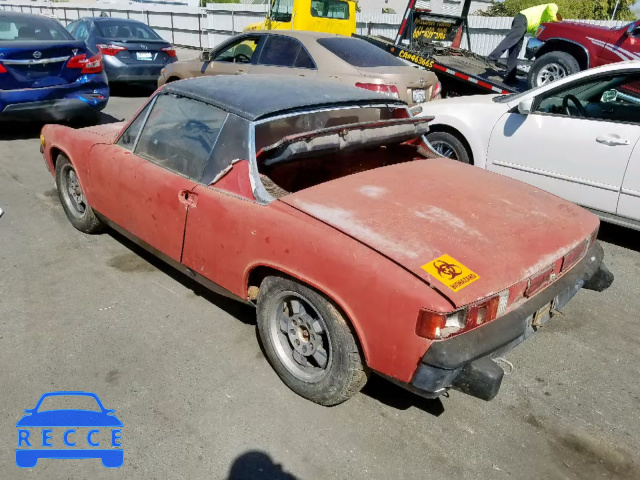 1972 PORSCHE 914 4722913000 зображення 2