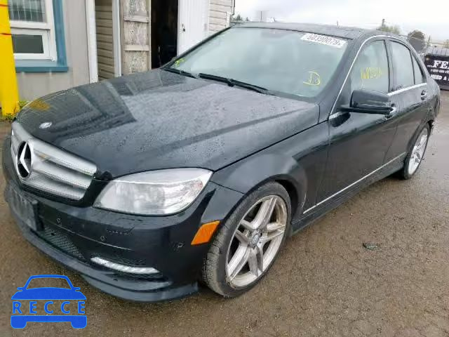 2011 MERCEDES-BENZ C 350 4MAT WDDGF8HB6BA511636 зображення 1