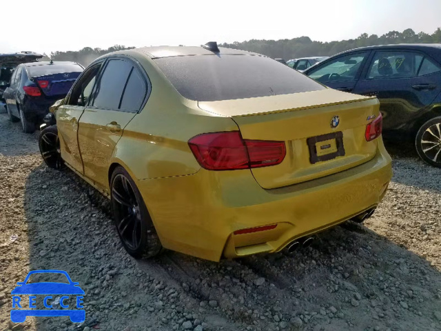 2016 BMW M3 WBS8M9C57G5D31511 image 2