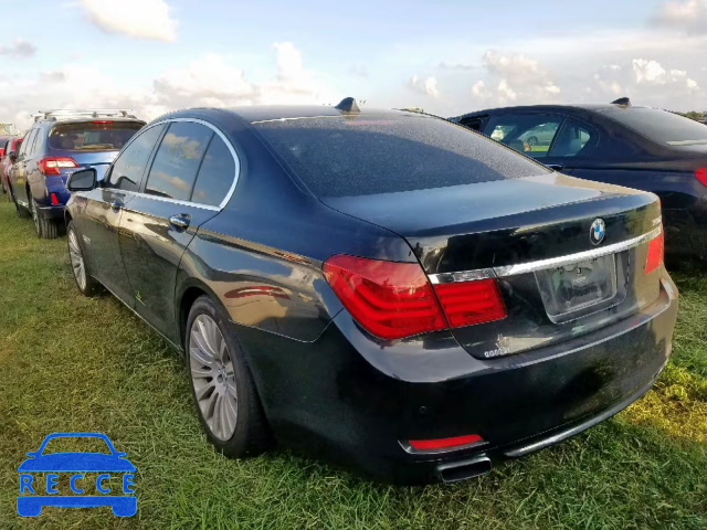 2012 BMW 750 I WBAKA8C55CDX01168 зображення 2