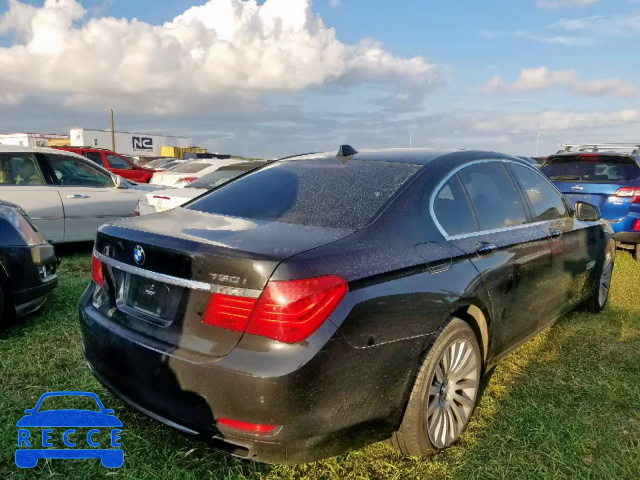 2012 BMW 750 I WBAKA8C55CDX01168 зображення 3