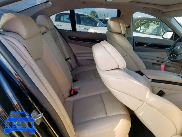 2012 BMW 750 I WBAKA8C55CDX01168 зображення 5