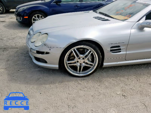 2005 MERCEDES-BENZ SL 55 AMG WDBSK74F25F094556 image 8