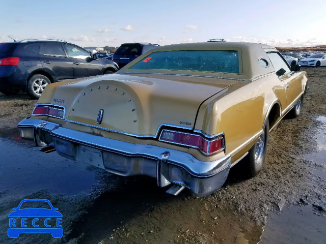 1976 LINCOLN CONTINENTL 6Y89A821643 Bild 3