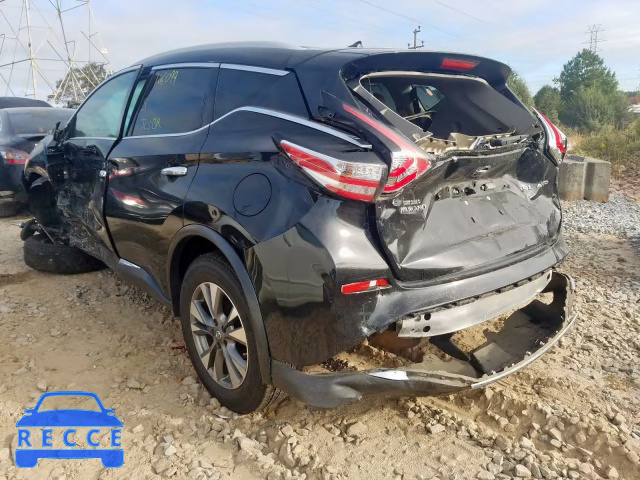 2016 NISSAN MURANO SL 5N1AZ2MH8GN137220 image 2