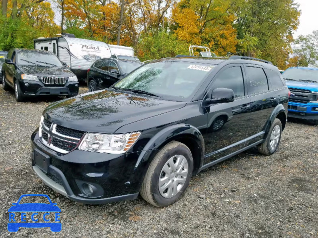 2019 DODGE JOURNEY SE 3C4PDCBB5KT778836 зображення 1