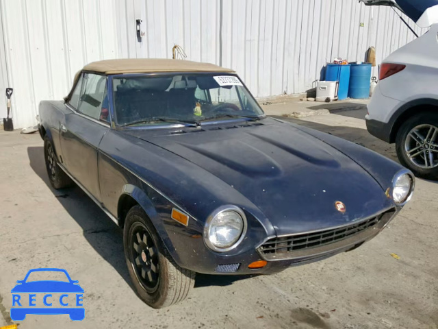 1982 FIAT 124 SPIDER ZFAAS00B2C8189151 Bild 0