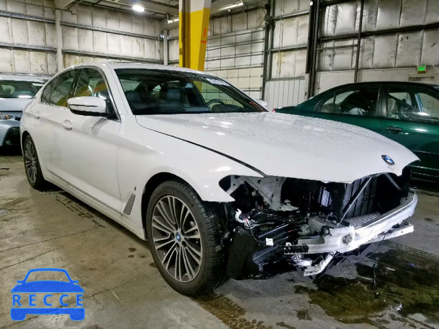 2019 BMW 530XE WBAJB1C50KB376181 image 0