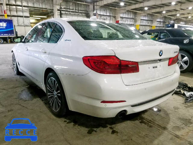 2019 BMW 530XE WBAJB1C50KB376181 image 2