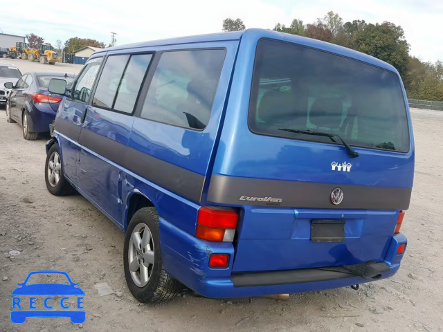 2002 VOLKSWAGEN EUROVAN GL WV2KB47082H094490 зображення 2