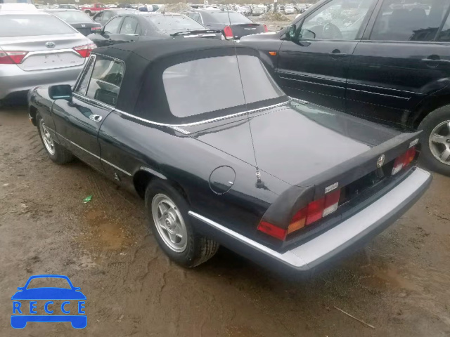 1987 ALFA ROMEO SPIDER VEL ZARBA5582H1048127 image 2