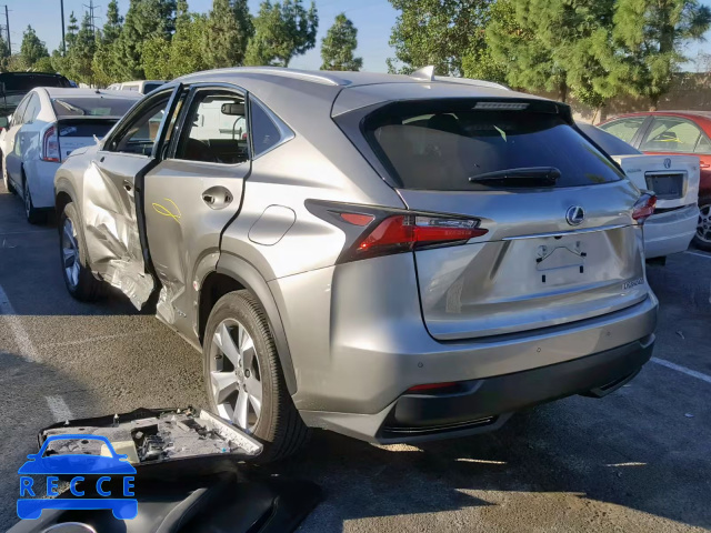 2017 LEXUS NX 300H JTJBJRBZ6H2055720 image 2