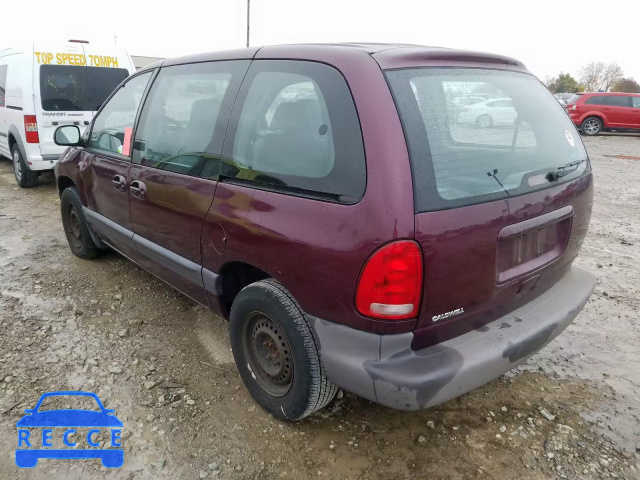 2000 PLYMOUTH VOYAGER SE 2P4GP45G7YR533130 зображення 2