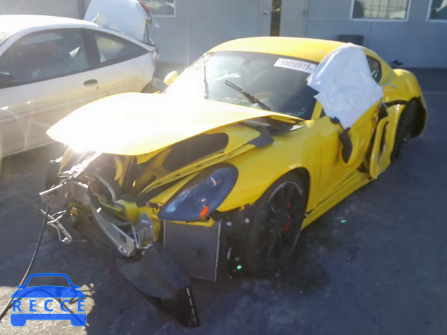 2016 PORSCHE CAYMAN GT4 WP0AC2A82GK192208 image 1