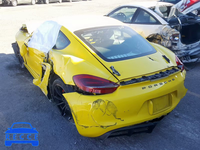 2016 PORSCHE CAYMAN GT4 WP0AC2A82GK192208 зображення 2