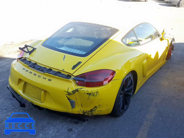 2016 PORSCHE CAYMAN GT4 WP0AC2A82GK192208 image 3