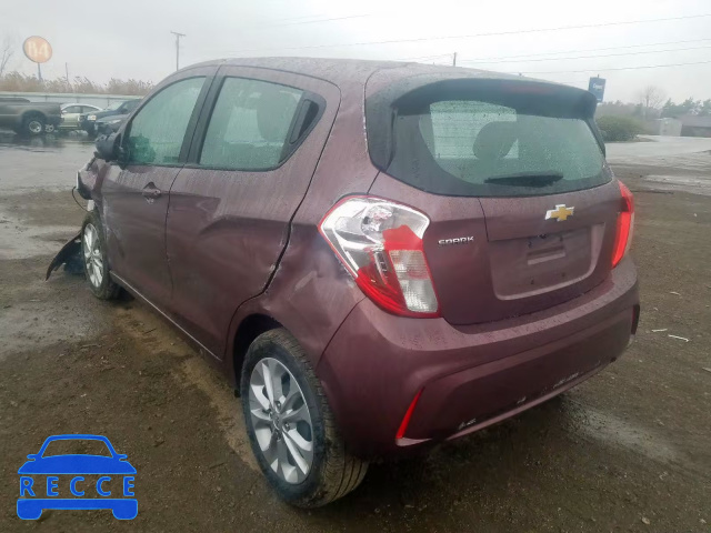 2020 CHEVROLET SPARK 1LT KL8CD6SA9LC411693 image 2