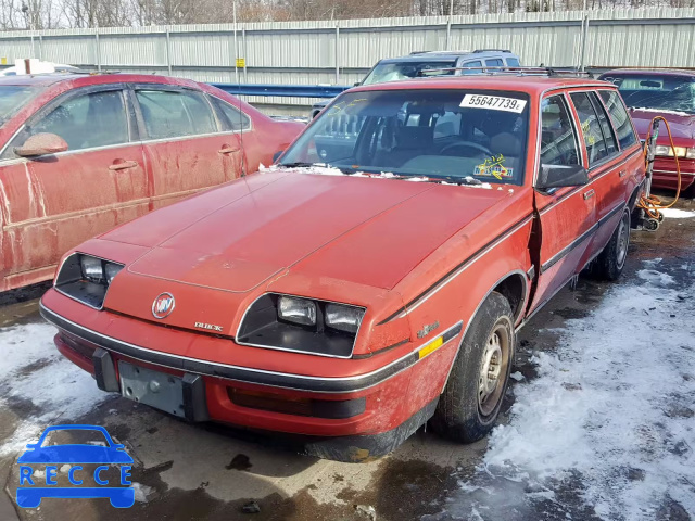 1989 BUICK SKYHAWK 1G4JS8112KJ422056 зображення 1