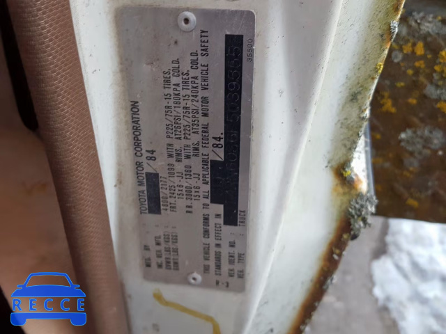 1985 TOYOTA PICKUP RN6 JT4RN60S6F5039555 image 9