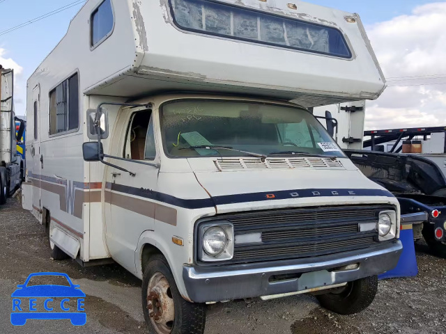 1977 DODGE MINI RV IN F34BF7V034994 image 0