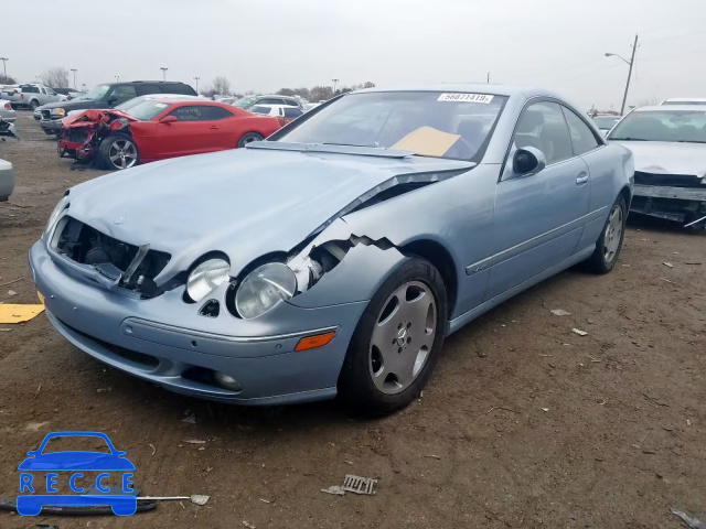 2002 MERCEDES-BENZ CL 600 WDBPJ78JX2A021466 image 1