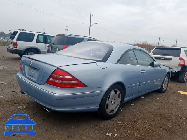 2002 MERCEDES-BENZ CL 600 WDBPJ78JX2A021466 image 3