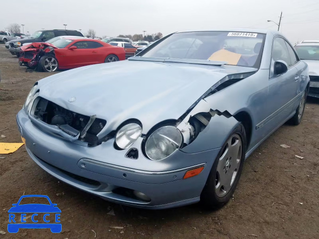 2002 MERCEDES-BENZ CL 600 WDBPJ78JX2A021466 image 8