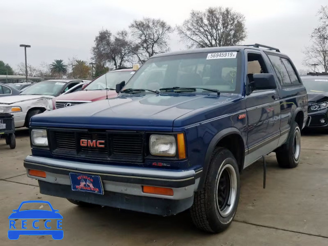 1989 GMC S15 JIMMY 1GKCS18Z7K8531902 Bild 1