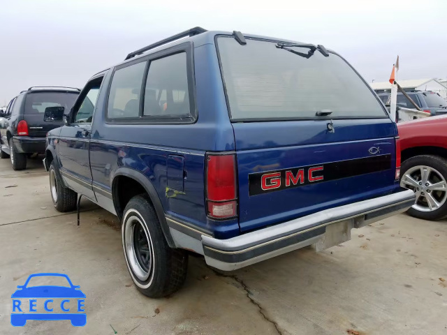 1989 GMC S15 JIMMY 1GKCS18Z7K8531902 зображення 2