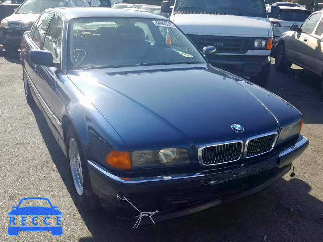 1998 BMW 750 IL WBAGK2325WDH69838 image 0