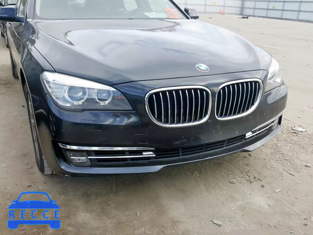 2013 BMW 740 LXI WBAYF4C51DD127562 image 8