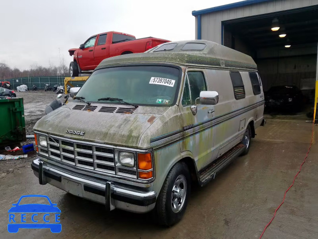 1991 DODGE RAM VAN B2 2B7HB21Y4MK417106 image 1