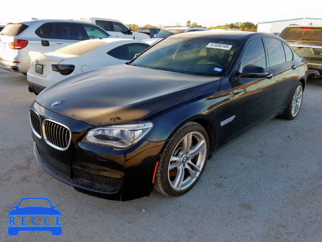 2015 BMW 750 I WBAYA8C55FD825651 image 1