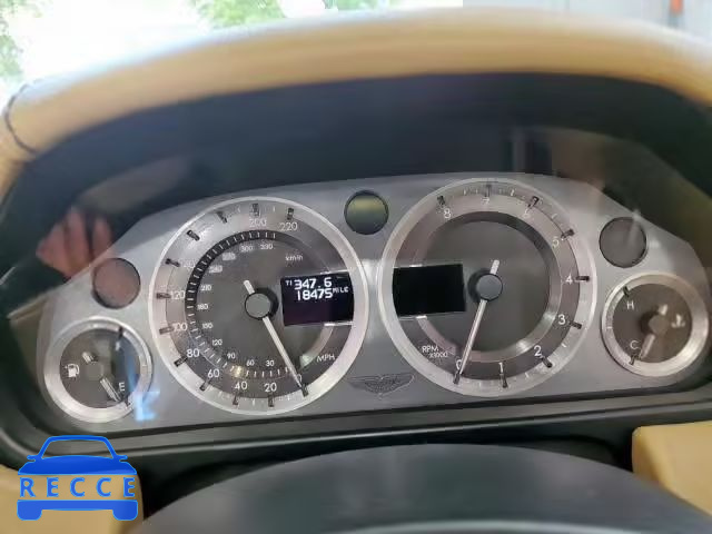 2009 ASTON MARTIN V8 VANTAGE SCFBF04C69GD12117 image 9