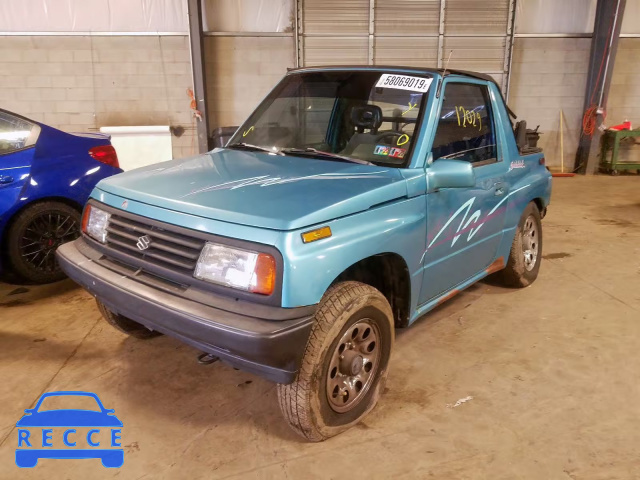 1991 SUZUKI SIDEKICK J 2S3TA01CXM6407101 image 1