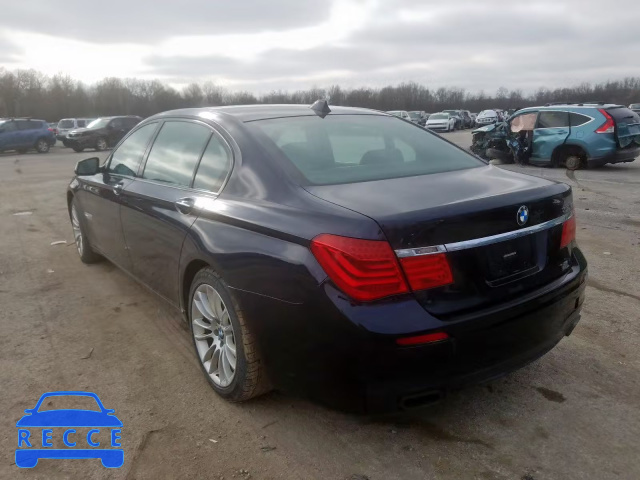 2011 BMW 750 LXI WBAKC8C55BC432975 image 2