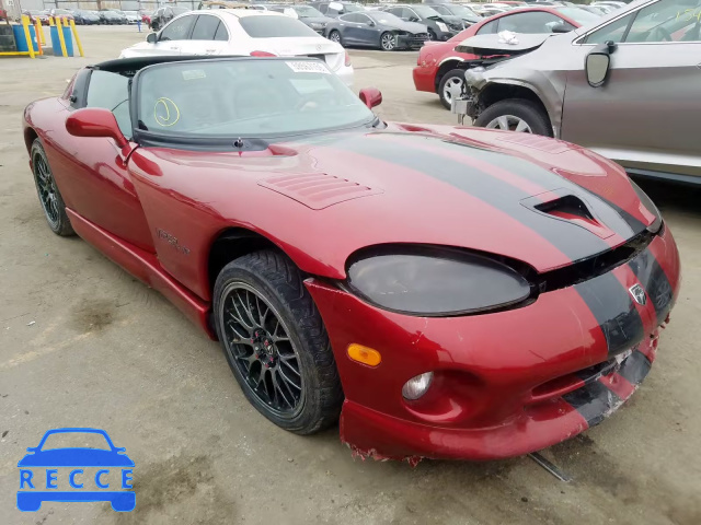 2001 DODGE VIPER RT-1 1B3ER65E91V704223 зображення 0