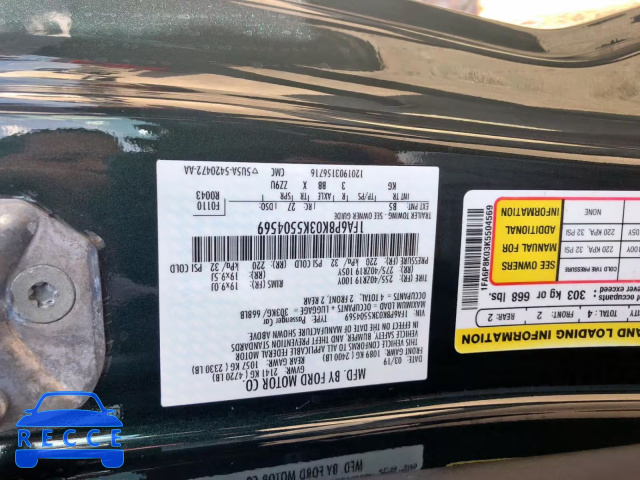 2019 FORD MUSTANG BU 1FA6P8K03K5504569 image 9