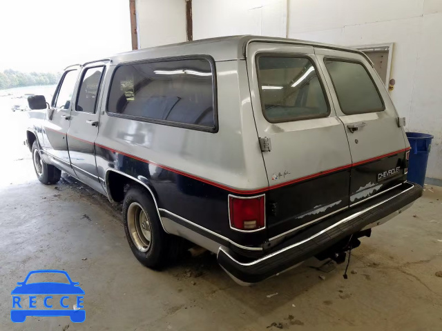 1989 CHEVROLET SUBURBAN R 1GNER16K8KF192592 image 2