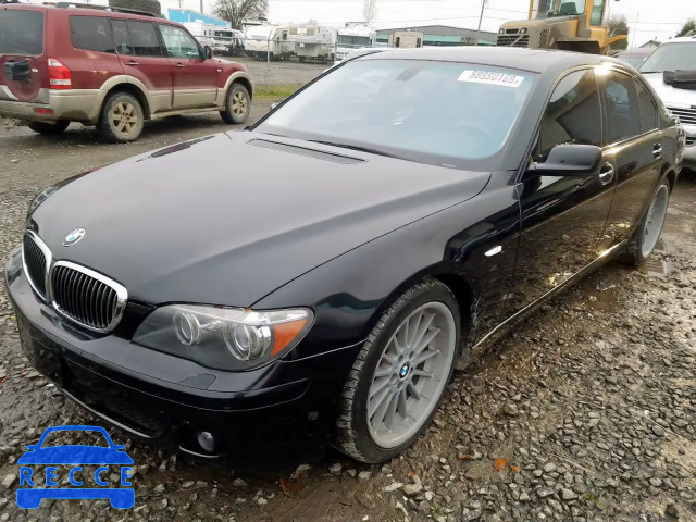 2008 BMW 750 I WBAHL83548DT12775 зображення 1