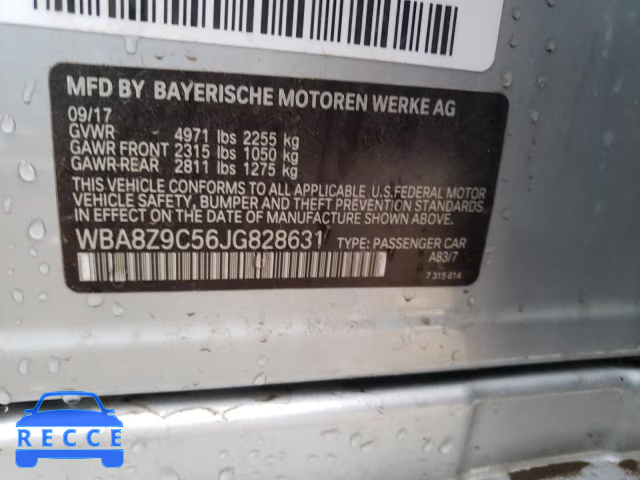 2018 BMW 330 XIGT WBA8Z9C56JG828631 image 9