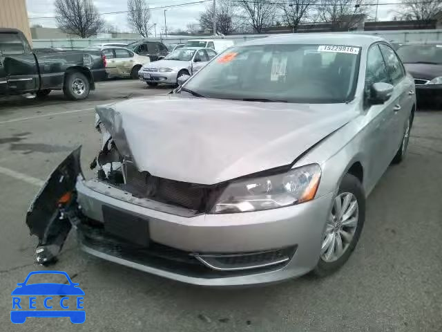 2013 VOLKSWAGEN PASSAT S 1VWAH7A35DC076961 зображення 1