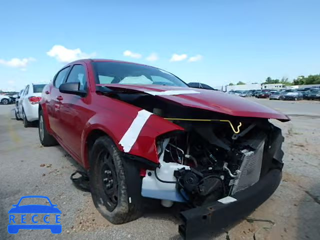 2013 DODGE AVENGER SE 1C3CDZAG8DN757596 image 0