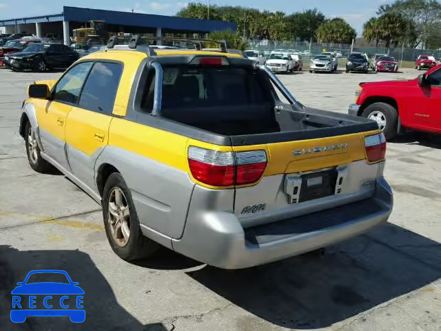 2003 SUBARU BAJA 4S4BT61C736100069 зображення 2