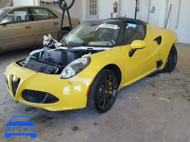 2016 ALFA ROMEO 4C SPIDER ZARBAAB48GM178212 зображення 1